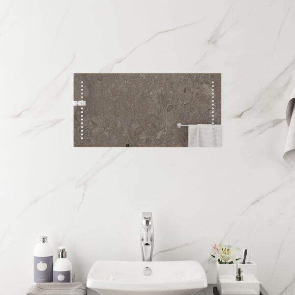 vidaXL LED Bathroom Mirror 60x30 cm