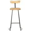 vidaXL Bar Stools 2 pcs 49x43x103 cm Solid Wood Mango