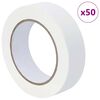 vidaXL Painter Masking Tapes 50 pcs White 30mm x 50m Paper