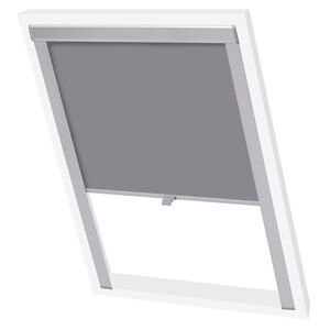 vidaXL Blackout Roller Blinds Grey F06 GGL and GGU