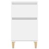 vidaXL Bedside Cabinets 2 pcs High Gloss White 40x35x70 cm