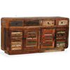 vidaXL Sideboard Solid Recalimed Wood 150x35x75 cm