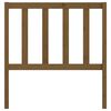 vidaXL Bed Headboard Honey Brown 81x4x100 cm Solid Wood Pine