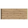 vidaXL Bed Frame with Drawer Artisan Oak 100 x 200 cm Engineered Wood