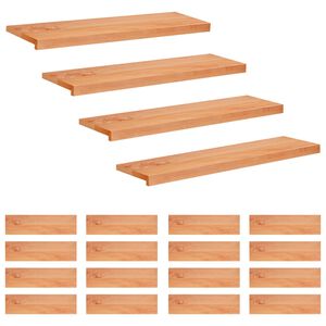 vidaXL Stair Treads 20 pcs 90 x 30 x 2 cm Varnish Solid Beech Wood