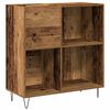 vidaXL Record Cabinet Old wood 85 x 38 x 89 cm Engineered Wood