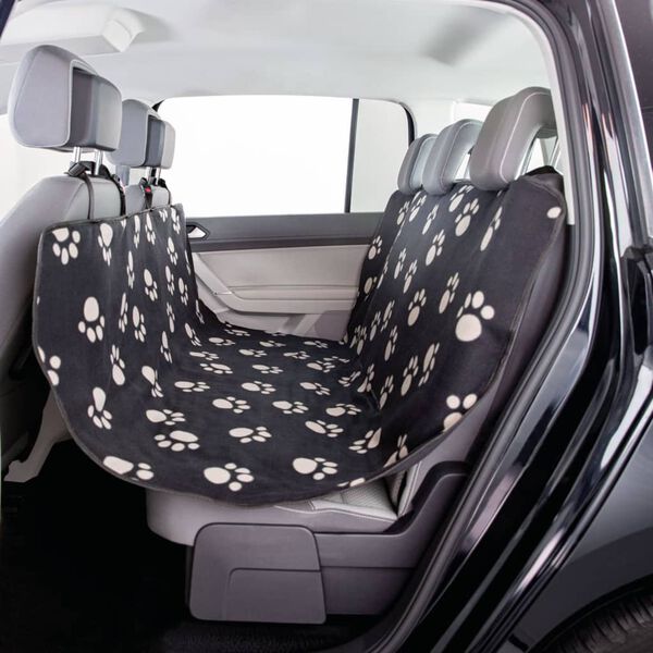 TRIXIE Car Seat Cover Black and Beige