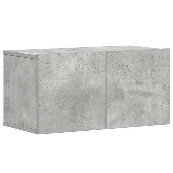 vidaXL 5 Piece TV Cabinet Set Concrete Grey Engineered Wood