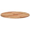 vidaXL Table Top Round &Oslash;90x2 cm Solid Wood Acacia