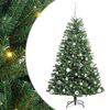 vidaXL Artificial Hinged Christmas Tree Green 150 cm PVC and Metal