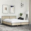 vidaXL Bed Frame without Mattress Sonoma Oak 120x190 cm Small Double