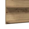 vidaXL Bathroom Mirror Cabinet Artisan Oak 90x11x45 cm Engineered Wood