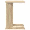 vidaXL End Table Sonoma Oak 35 x 25 x 50 cm Engineered Wood