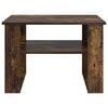vidaXL Coffee Table Smoked Oak 64 x 54 x 44 cm Engineered Wood