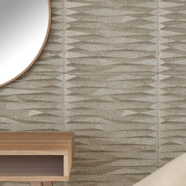 vidaXL Wall Panels 24 pcs Beton 50x50 cm XPS 6 m&sup2; Stone