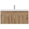 vidaXL Bathroom Cabinet Artisan Oak 100 x 38.5 x 46 cm Engineered Wood