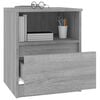 vidaXL Bedside Cabinets 2 pcs Grey Sonoma 40x40x50 cm Engineered Wood
