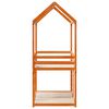 vidaXL Bunk Bed without Mattress Wax Brown 90x190 cm Single Solid Wood Pine