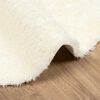 vidaXL Shaggy Rug High Pile NAVARRA Cream 200x200 cm Polyester