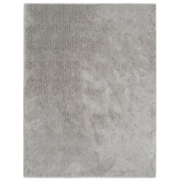 vidaXL Shaggy Area Rug 160x230 cm Grey