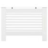 vidaXL Radiator Cover White 112x19x81.5 cm MDF