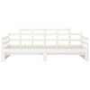vidaXL Pull-out Day Bed without Mattress White 2x(90x200) cm