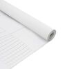 vidaXL Window Films Frosted White PVC