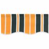 vidaXL Awning Replacement Fabric Green and yellow 280 x 245 cm