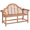 vidaXL Garden Bench 127x58.5x92.5 cm Solid Wood Teak