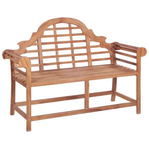 vidaXL Garden Bench 127x58.5x92.5 cm Solid Wood Teak