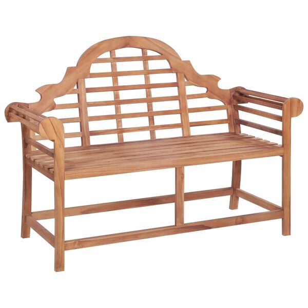vidaXL Garden Bench 127x58.5x92.5 cm Solid Wood Teak