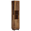 vidaXL Bathroom cabinet Old Wood 36.5 x 38 x 180 cm Engineered Wood