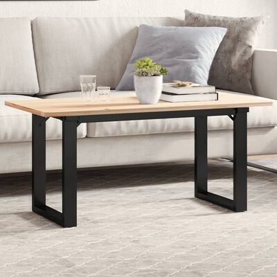 vidaXL Coffee Table Legs O-Frame 70x30x43 cm Cast Iron