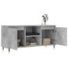 vidaXL TV Cabinet Concrete Grey 104x35x50 cm Engineered Wood