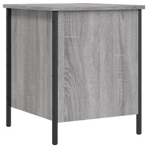 vidaXL Storage Bench Grey Sonoma 40x42,5x50 cm Engineered Wood