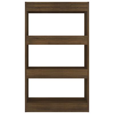 vidaXL Book Cabinet/Room Divider Brown Oak 60x30x103 cm Engineered Wood