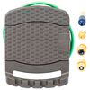 vidaXL Wall Mounted Hose Reel with Hose Plastic Brown