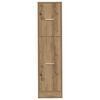 vidaXL Apothecary Cabinet Artisian Oak 30x41x118 cm Engineered Wood