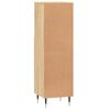 vidaXL Bathroom Cabinet Sonoma Oak 30x30x100 cm Engineered Wood