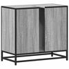 vidaXL Bathroom Sink Cabinet Grey Sonoma 65x33x60 cm Engineered Wood
