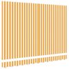 vidaXL Awning Replacement Fabric Yellow and White 235 x 195 cm