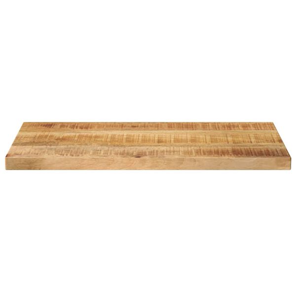 vidaXL Table Top 60x40x3.8 cm Rectangular Solid Wood Rough Mango