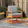 vidaXL Garden Chair Wax Brown 62x56x77 cm Solid Wood Pine