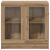 vidaXL Book Cabinet Artisan Oak 82.5x30.5x80 cm Engineered Wood