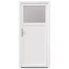 vidaXL Side Entrance Door White 88 x 198 cm PVC