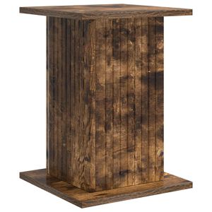 vidaXL Plant Stand Smoked Oak 30.5 x 30 x 43 cm Engineered Wood