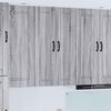 vidaXL Kitchen Cabinet Grey Sonoma 30 x 31 x 100 cm Engineered Wood