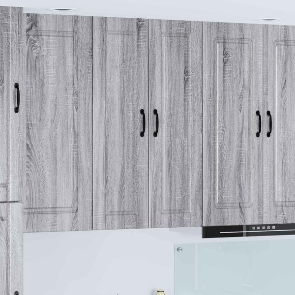 vidaXL Kitchen Cabinet Grey Sonoma 30 x 31 x 100 cm Engineered Wood