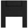 vidaXL Headboard Black Oak 100 x 15 x 103.5 cm Engineered Wood