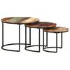vidaXL Nesting Tables 3 pcs Solid Reclaimed Wood